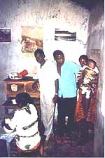 Gastraum in Tansania