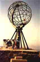 Wahrzeichen am Nordkapp