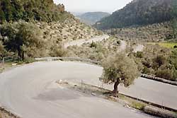 Abfahrt vom Col de Soller