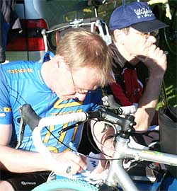 Beschriftung der Startnummer: Pers&ouml;nliche Infos f&uuml;r den Ernstfall